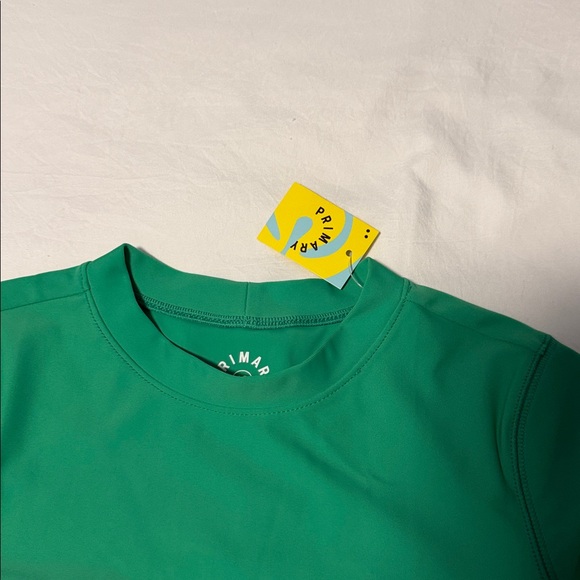 Primary Green Rash Guard - size 10 - Picture 2 of 4